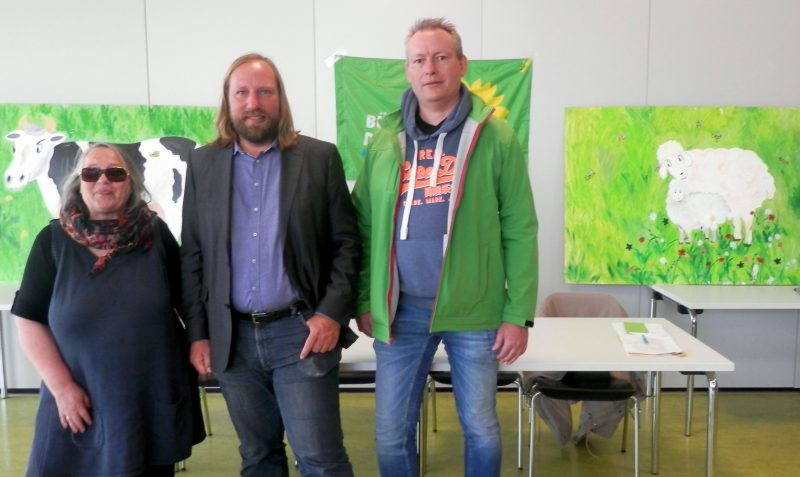 Uwe Hansen, Anton Hofreiter, Theresia Künstler